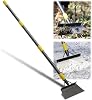 Garden Cleaning Shovel, 63 Adjustable Floor Ice Scraper Long Handle Heavy Duty Tool, Multifunctional Flat Snow Shovel Gardening Tools for Digging, Weeding,Scraping