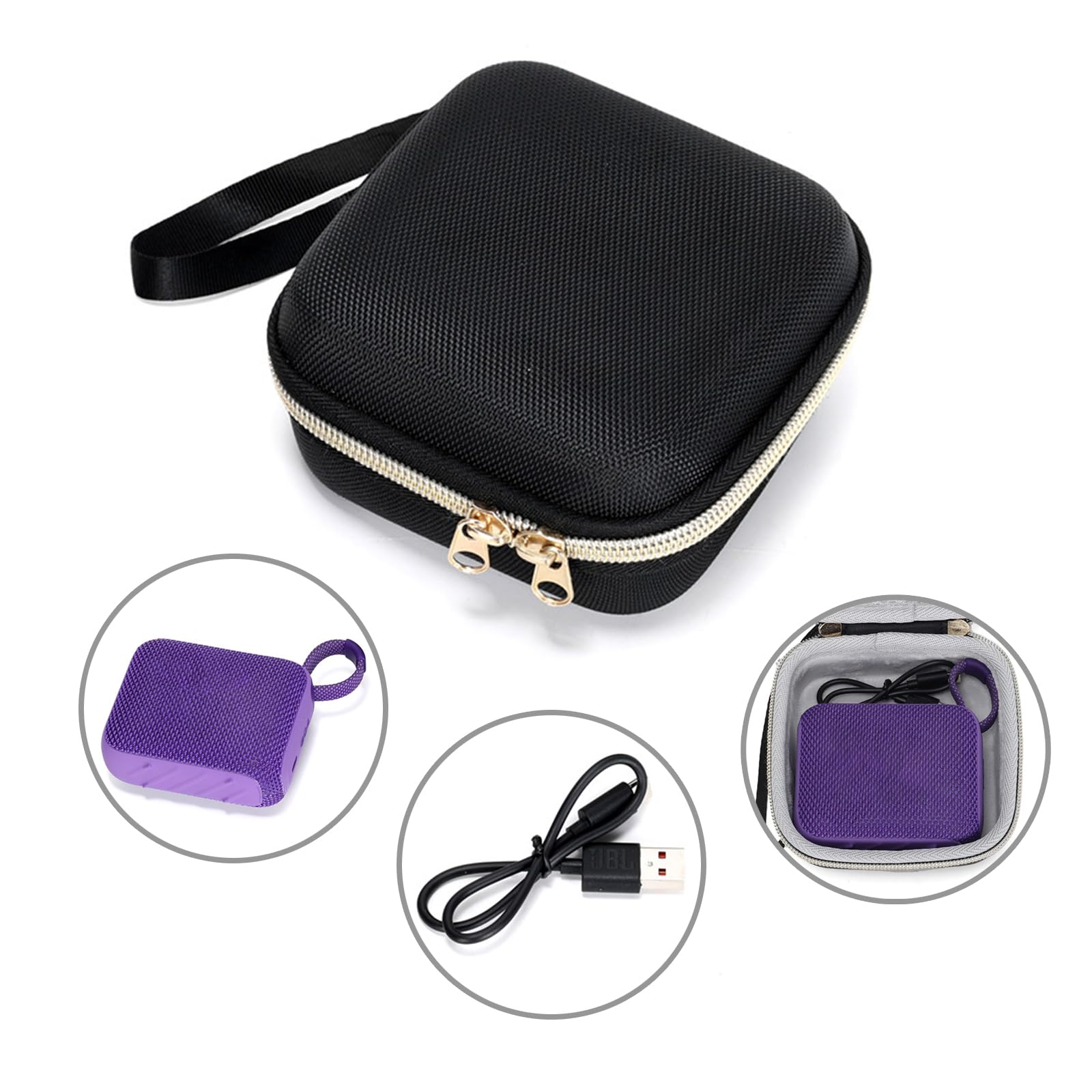 Kangnice Traveling Bag Hard Carry Case For Bag Backpack With Handle Strap Conveniently Transport Bag Inner Pocket