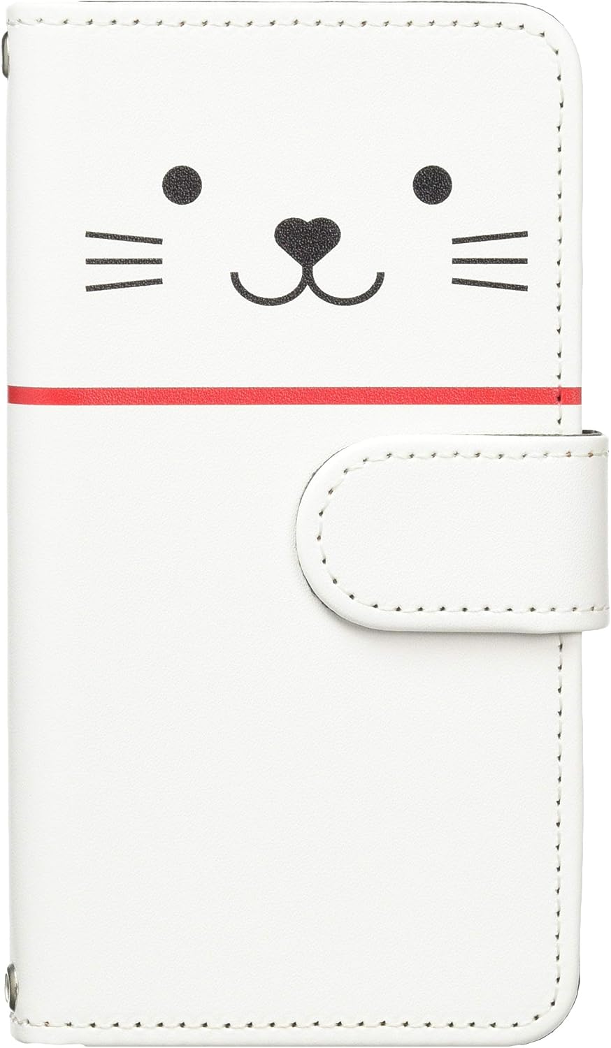 Xperia XZ Premium Case Cover Notebook Type docomo SO-04J Xperia XZ Premium f14 Cat White Smartphone Cover Smartphone Case Notebook Case Notebook Cover so04j-tpf14 image 2