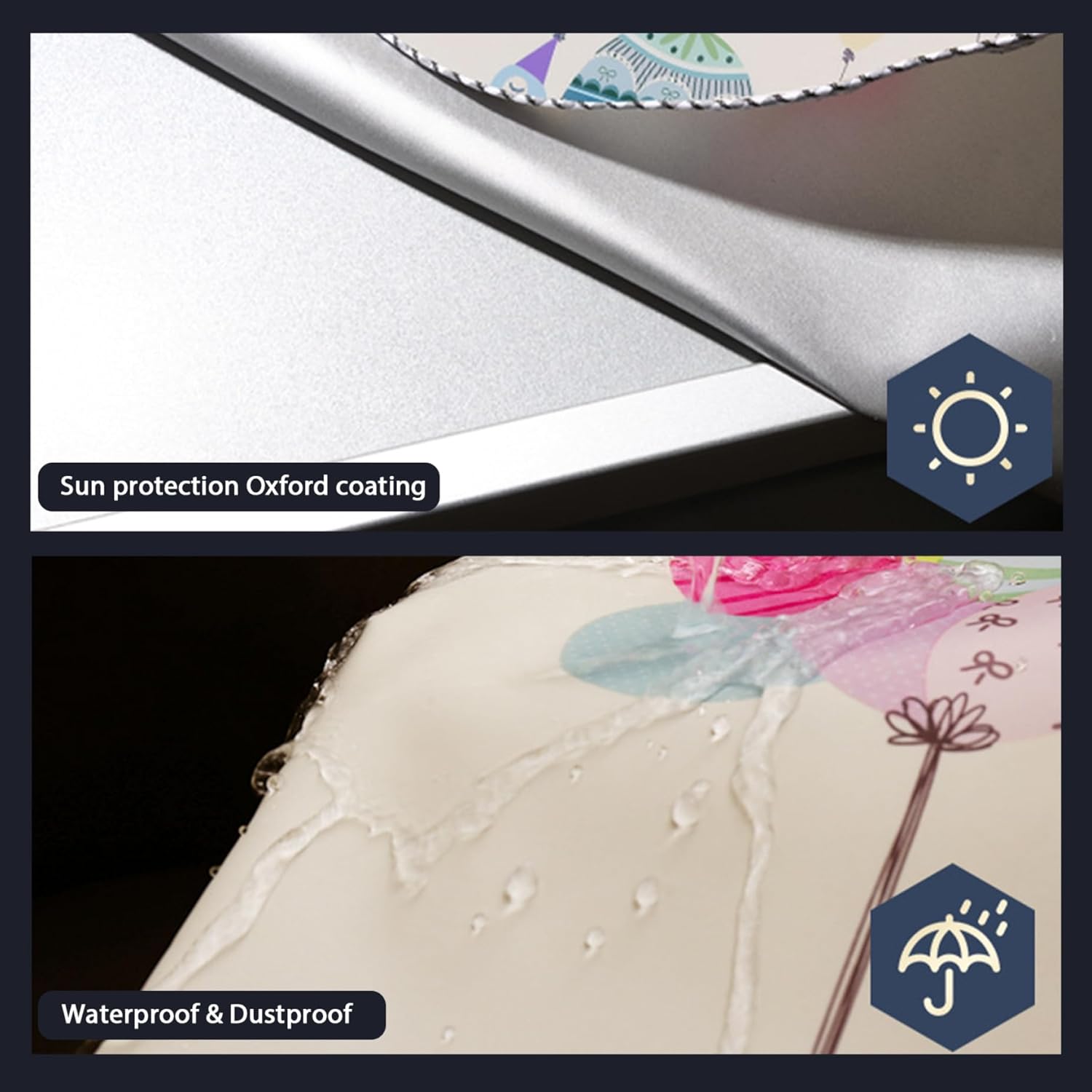 Washing Machine Cover 24x33x27 Inch Washer and Dryer Covers with Fastening Tape ＆ Zipper Flower Printed Waterproof and Dustproof Sunscreen for Front Load Washer Xl Washer and Dryer Covers Tumble