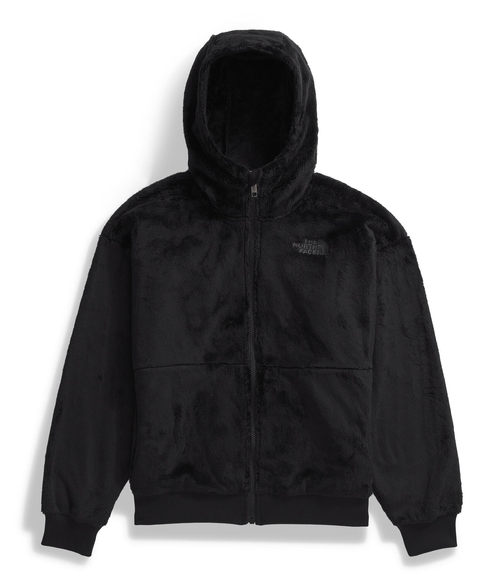 The North Face Osito Full Zip Hoodie | Fleece Hooded Jacket With Hand Pockets & Durable Ribbed Collar Giacca Bambine e ragazze (Pacco da 1)