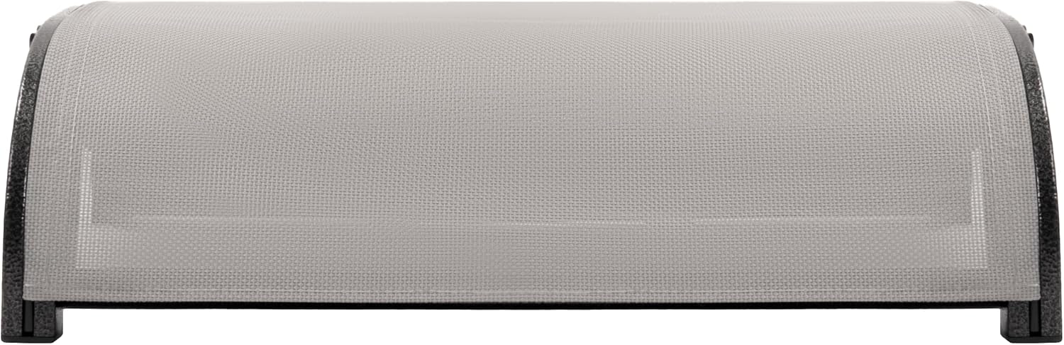 WUTIST Boat Seat Compatible with Universal Boat Models B300 Horse Seat Aluminum Frame Powder Coated Light Grey Breathable Fabric Surface