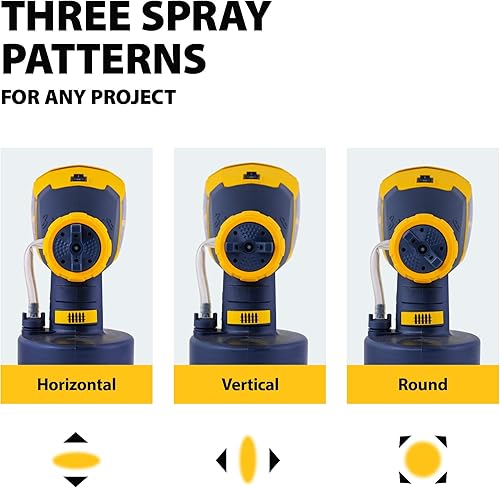 Miniatura 4 de Wagner Spraytech 2419326 Control Spray QX2 HVLP Pulverizador de manchas de mano, ideal para teñir vallas, cubiertas, celosías y más, 3 patrones de