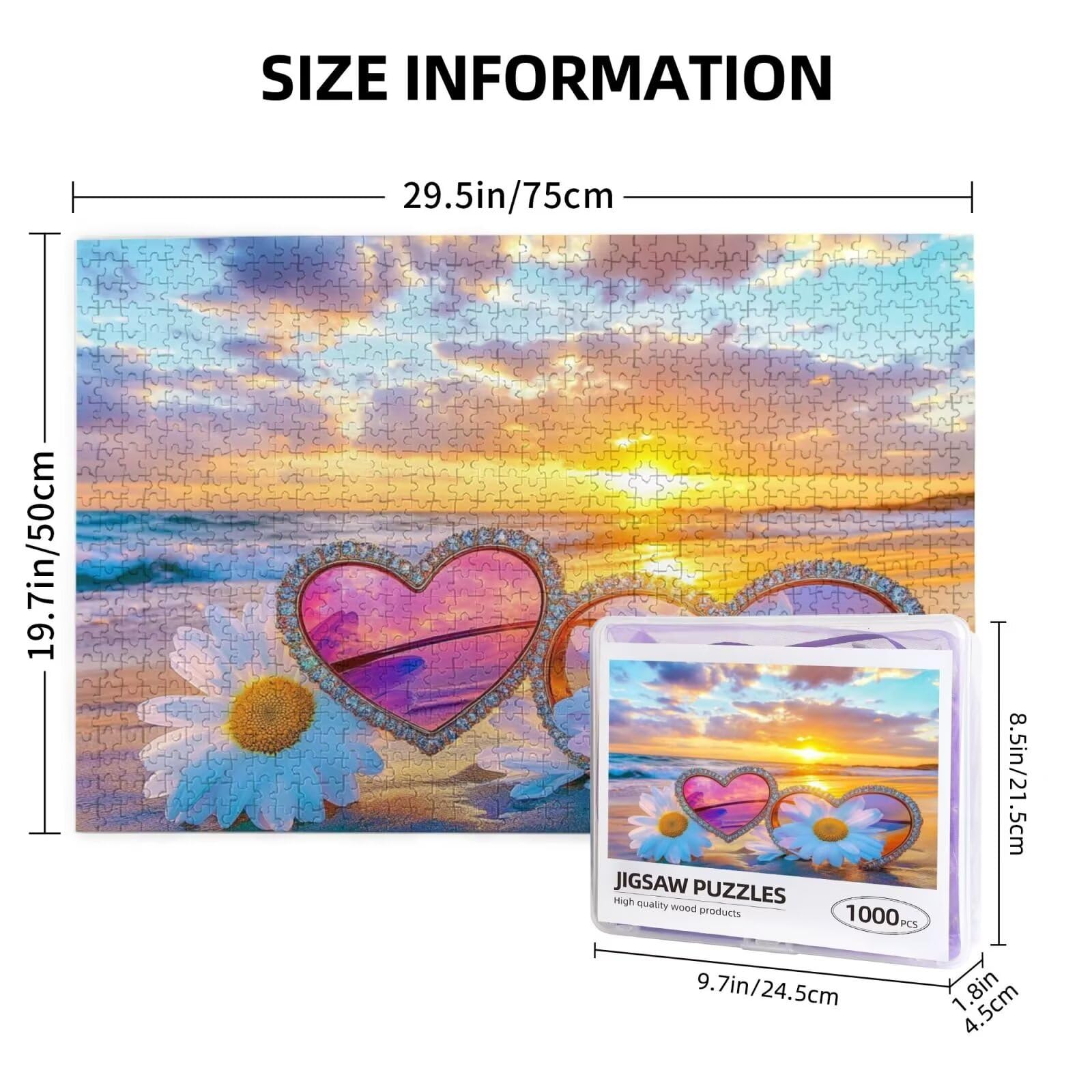 Puzzle kwiatowe, 6000 elementów, morskie puzzle dla dorosłych, z pudełkiem na prezent, "zrób to sam", duże drewniane puzzle dla dorosłych, gra zręcznościowa dla całej rodziny, prezenty dla kobiet, 105