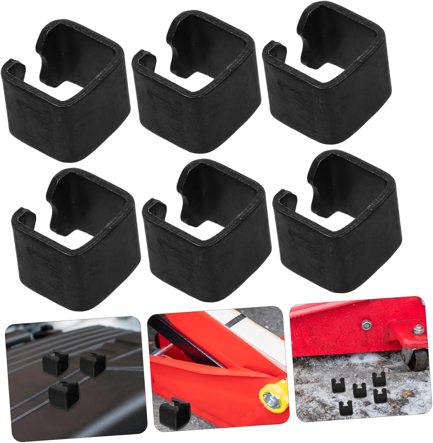1set Jack Oil Pump Clips Repair Kit Horizontal Type Jack Fasteners for Car Maintenance Repair Essential Accessories 10pcs