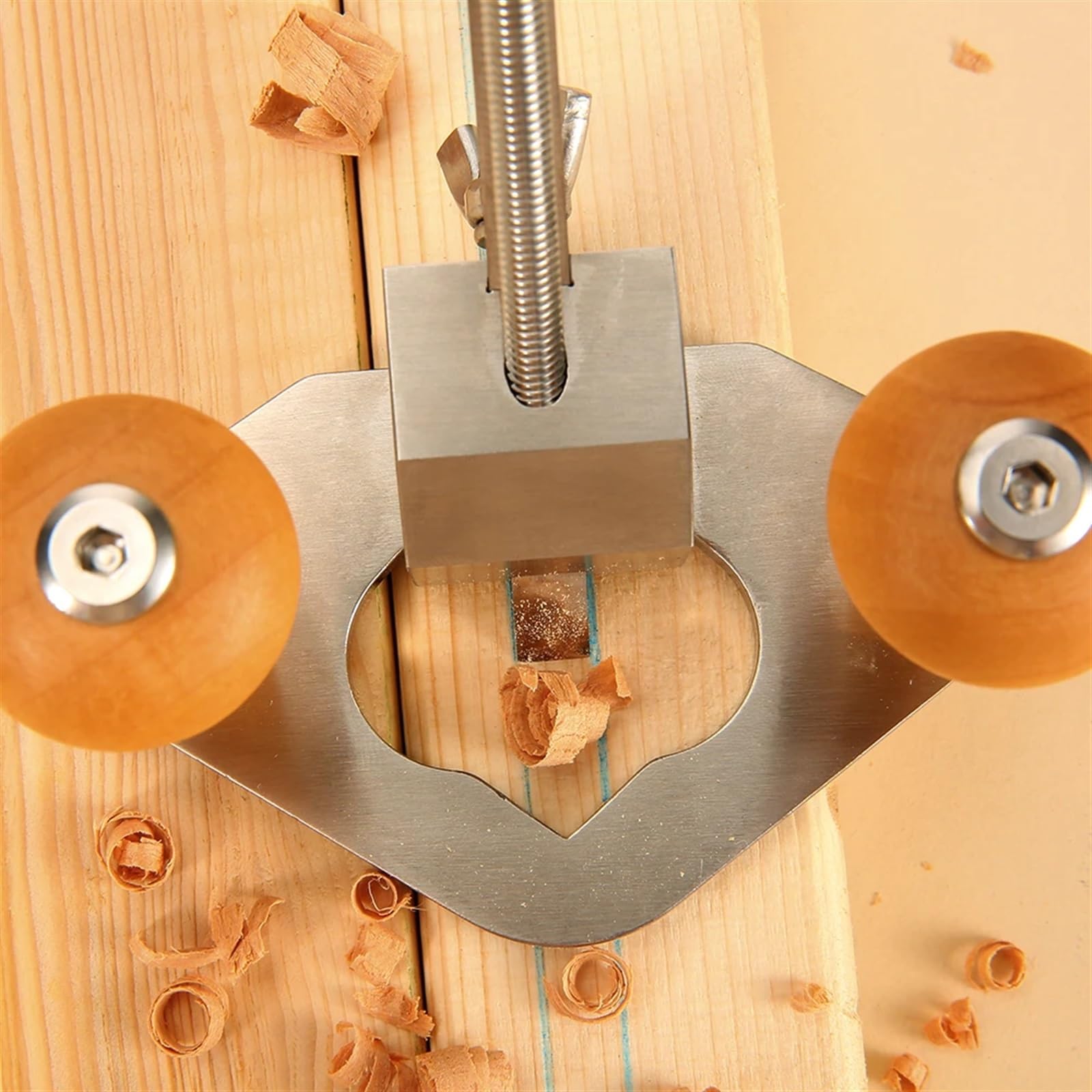 Cepillo Madera, Cepillo de fresado, herramienta manual profesional for trabajar la madera, cuchilla de corte ajustable, biselado, ranurado, herramientas de cepillado de madera manual for carpintero