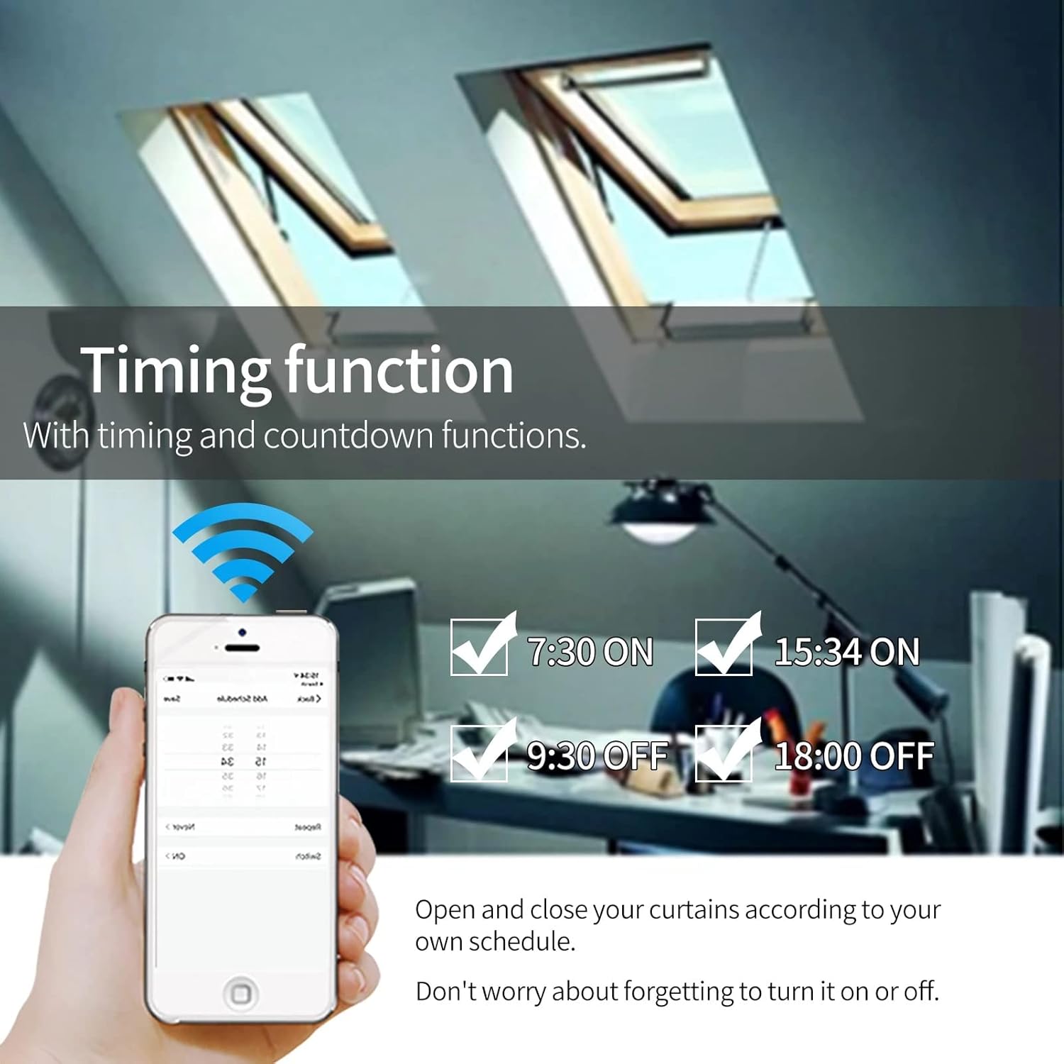 Olide Smart Contrl Window Opener, Phone App Control Electric Open Window (SD300, White) 5 71aWT3FsiaL. AC SL1500