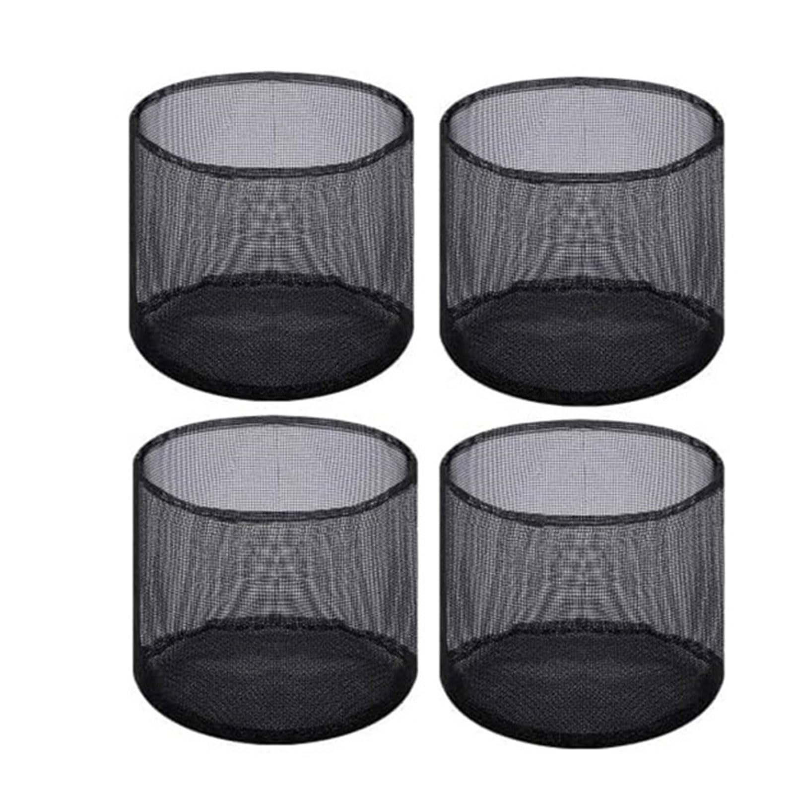 ZANGWAGRU 4pcs/Set Plant Grow Bags,Round/Square Grow Bag,Pond Baskets For Aquatic Planting Bags,Reusable Mesh Water Garden Pond Plant Pot,Breathable Pots For Bog And Terrestrial