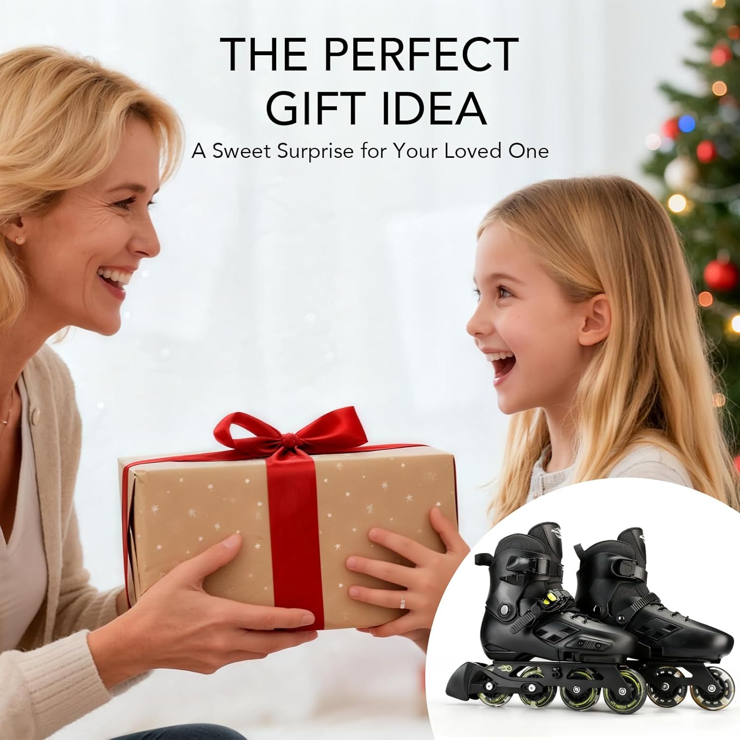 Inline Skates for Kids Girls Boys with Light-Up Wheels,Adjustable Size Suitable for Beginners Roller Skates Blades for Women, Girls and Adult