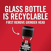 Vista 23 de Molinillo de grano de pimienta McCormick, pimienta negra, 1 onza