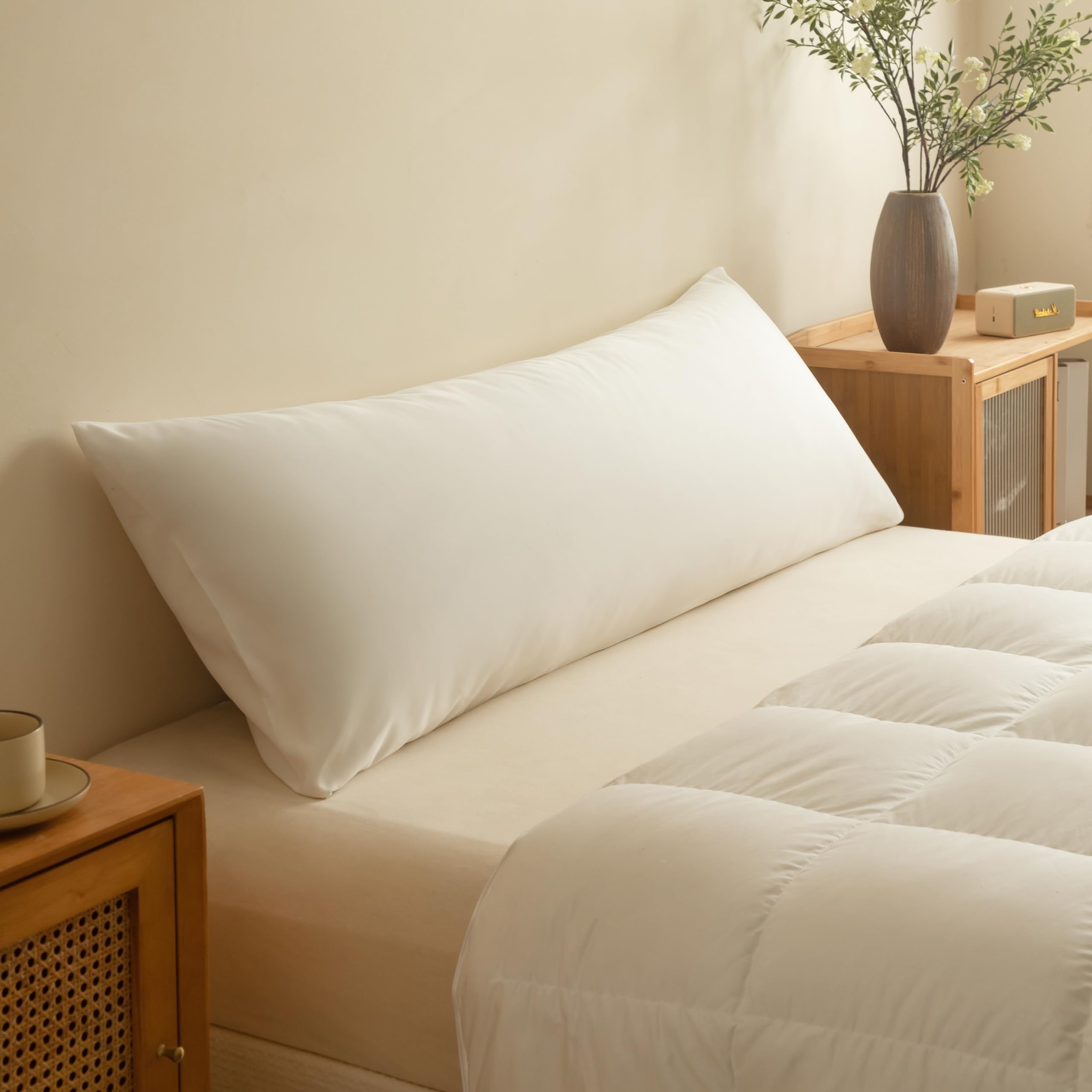Amazon stfrbth brushed microfiber pillowcase 20 x 54 body pillow