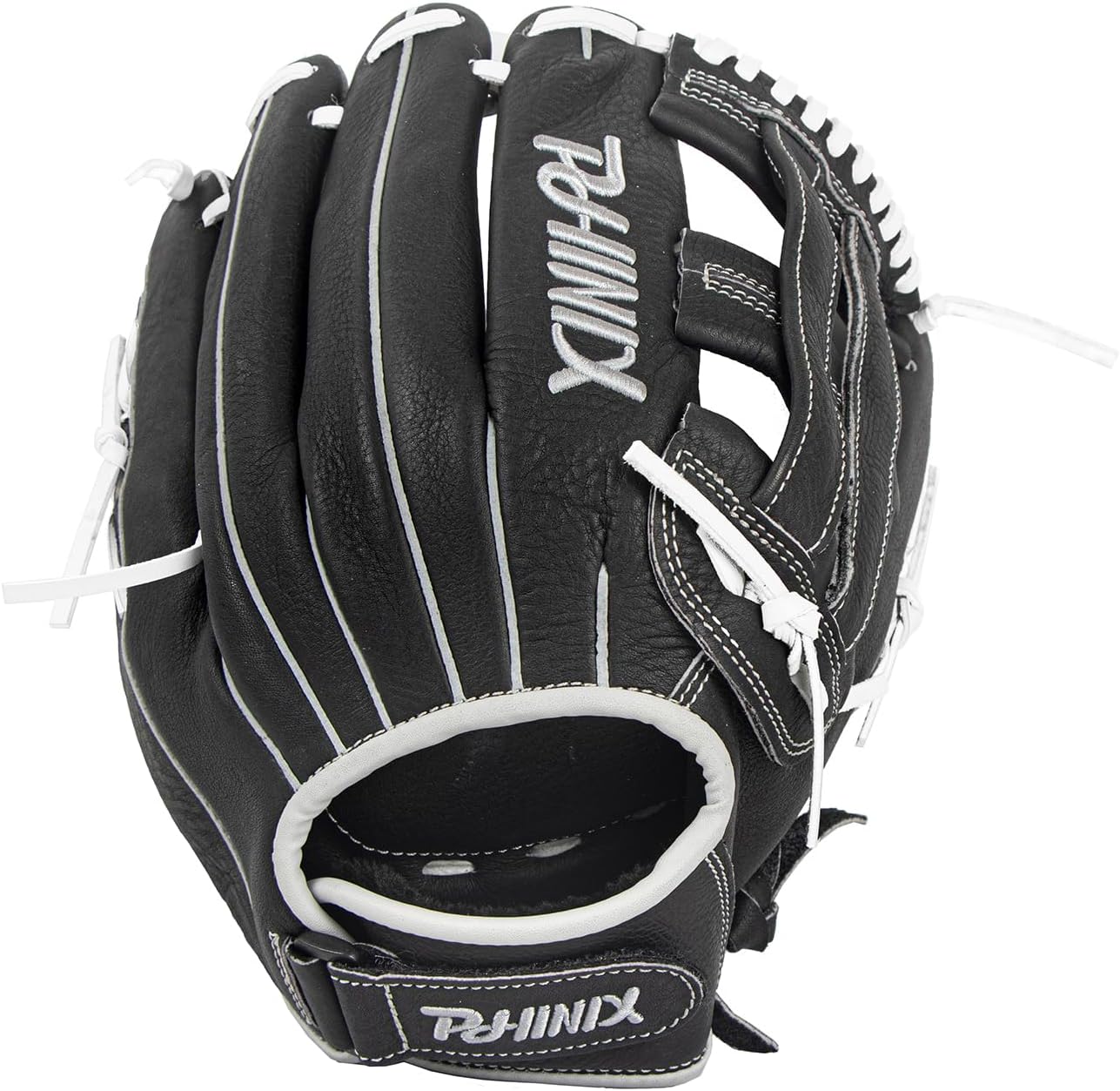 PHINIX Adult Full Grain Leather Baseball Slow-Pitch Softball Glove 12.5 Inch