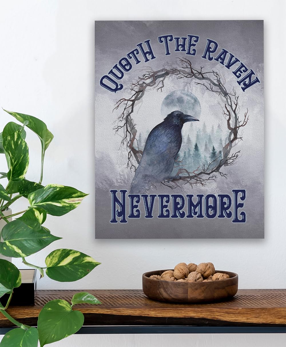 Amazon.com: Quoth The Raven, Nevermore Art Print - Edgar Allan Poe