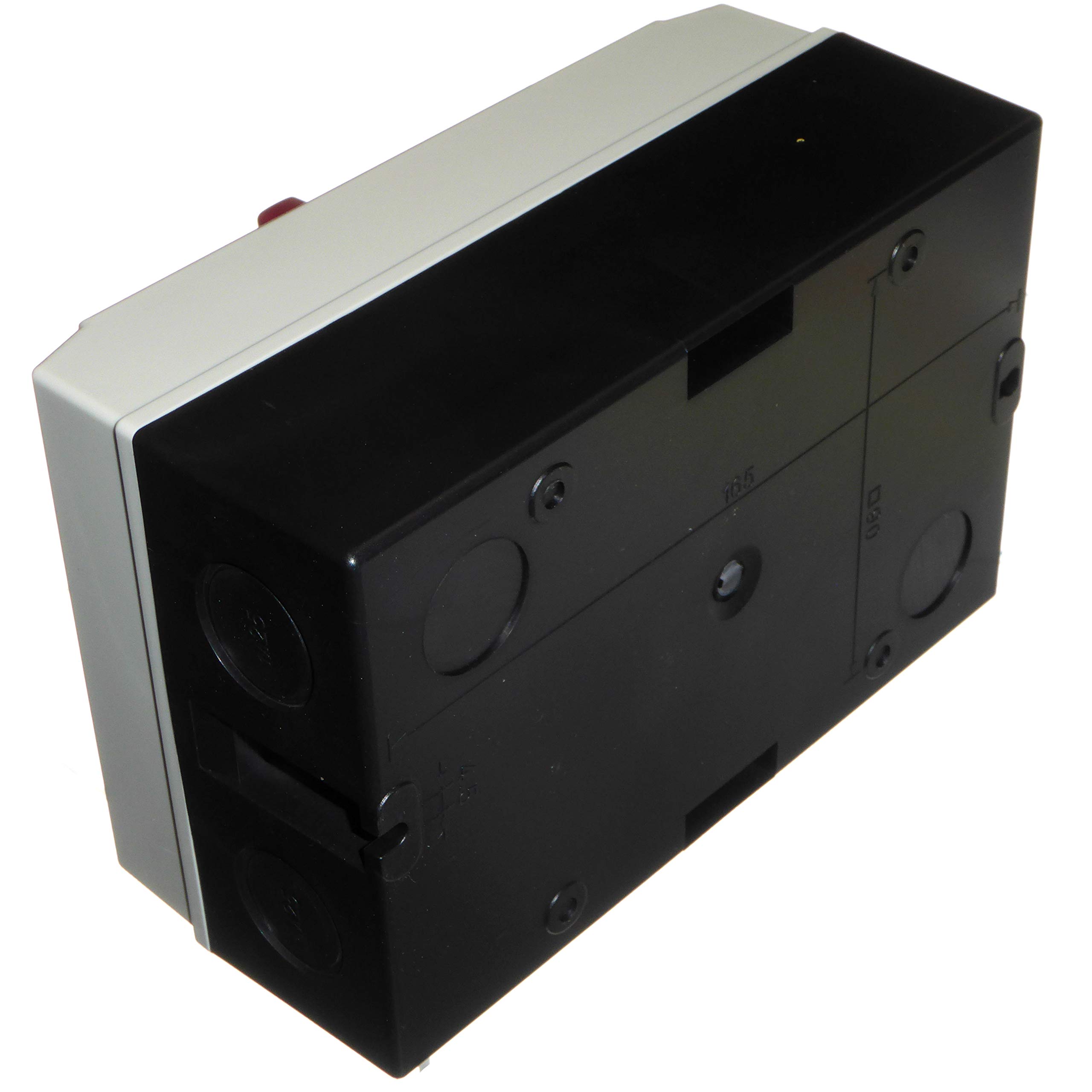 Buy 20 Amp 4 Pole Rotary On Off Isolator Switch - Large IP65 ...