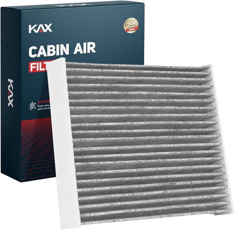 Filtro de ar-condicionado HEPA KAX CF12002 com carvão ativado para Kia Soul – 1 unidade