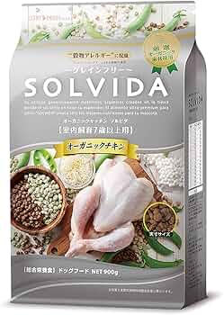 12/30までの年末SALE☆ソルビダ　オーガニックチキン　5.8㎏　室内飼育 Amazon.co.jp: SOLVIDA ソルビダ ドッグフード グレインフリー