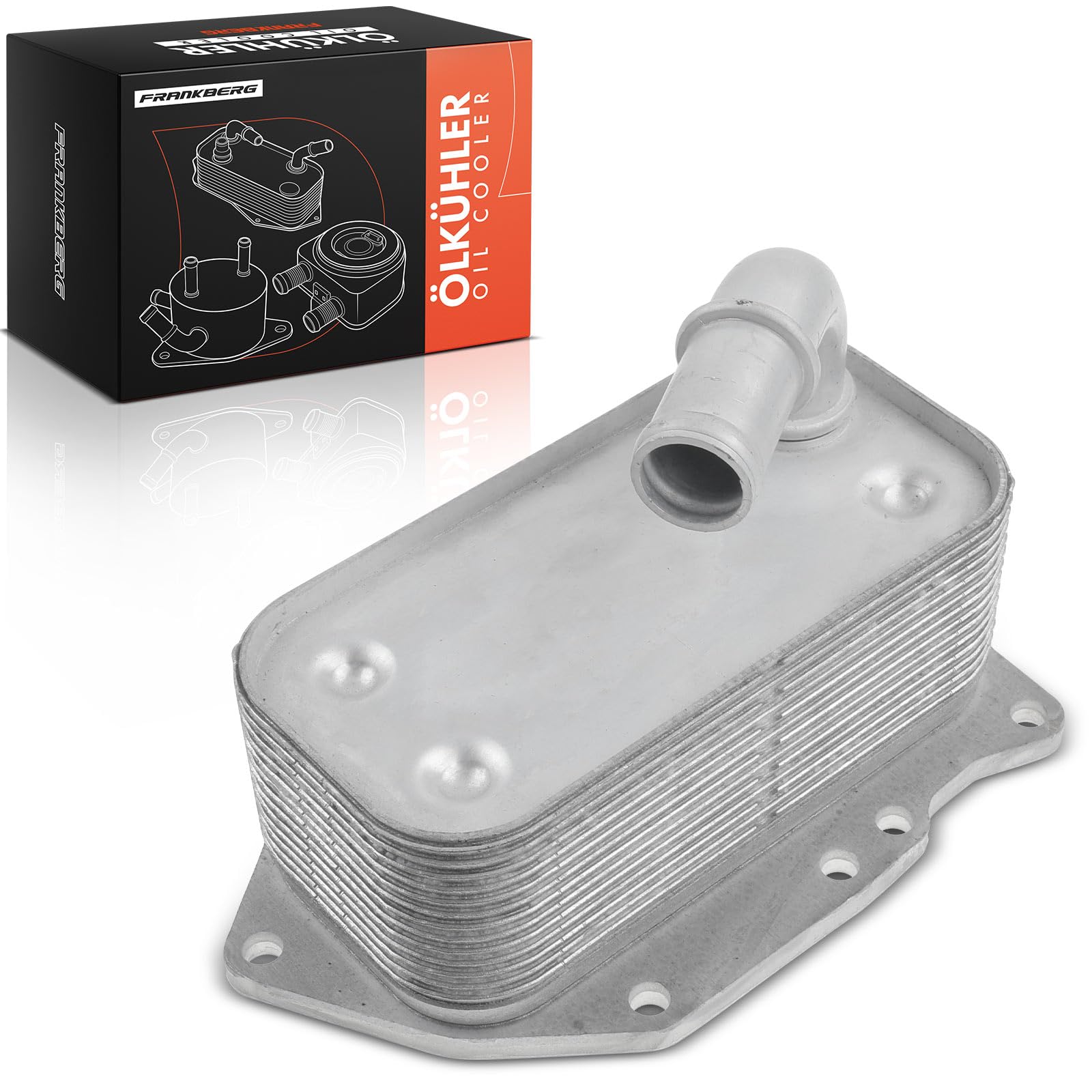 Frankberg Huile moteur du refroidisseur d'huile V40602107 | Compatible avec: Astra J Berline, Cruze Station Wagon J308, Astra J P10, Cruze Hatchback J305, Cruze J300