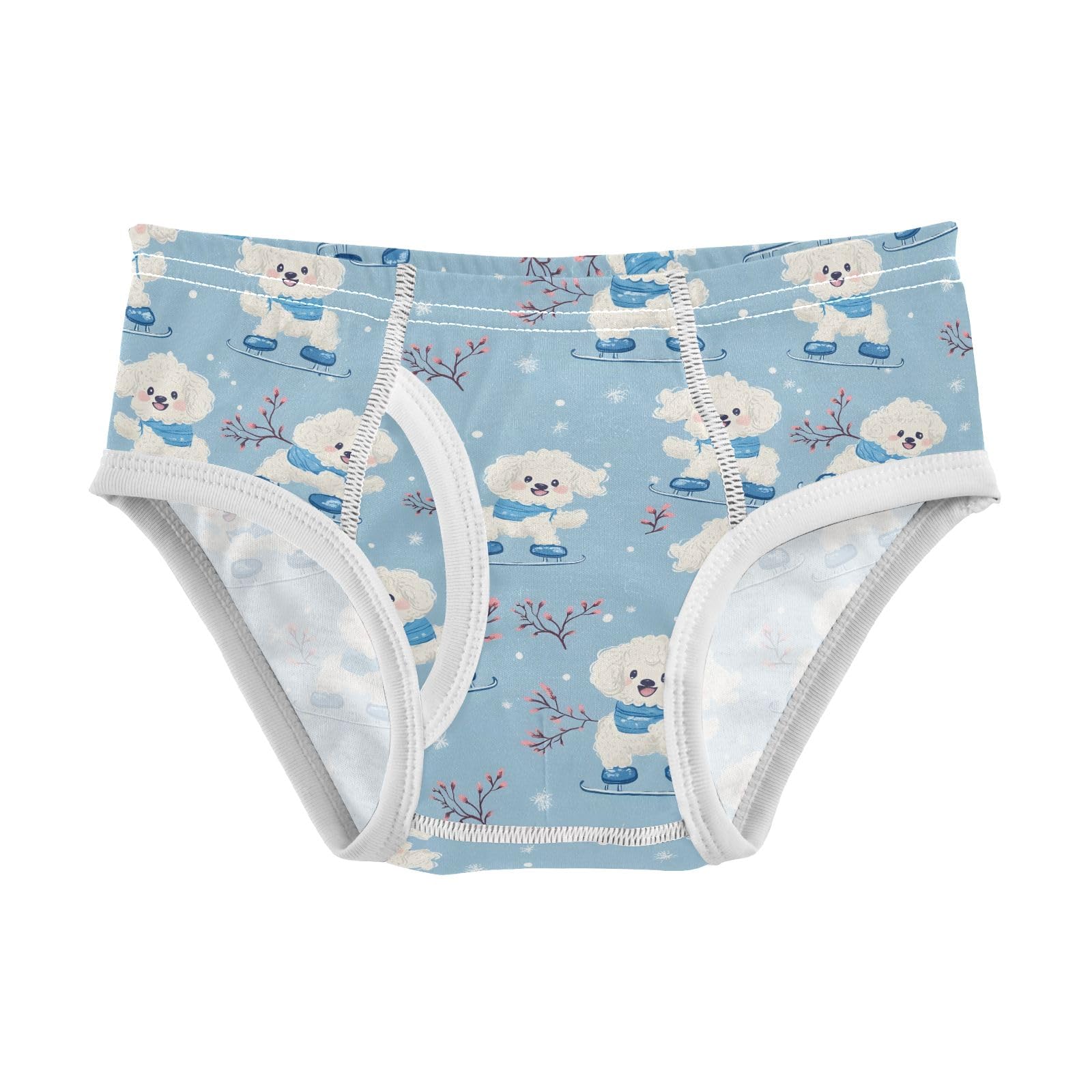 senya Baby Toddler Boys Underwear Kids Exclusive Boxer Briefs Comfort 2T Skiing Dog