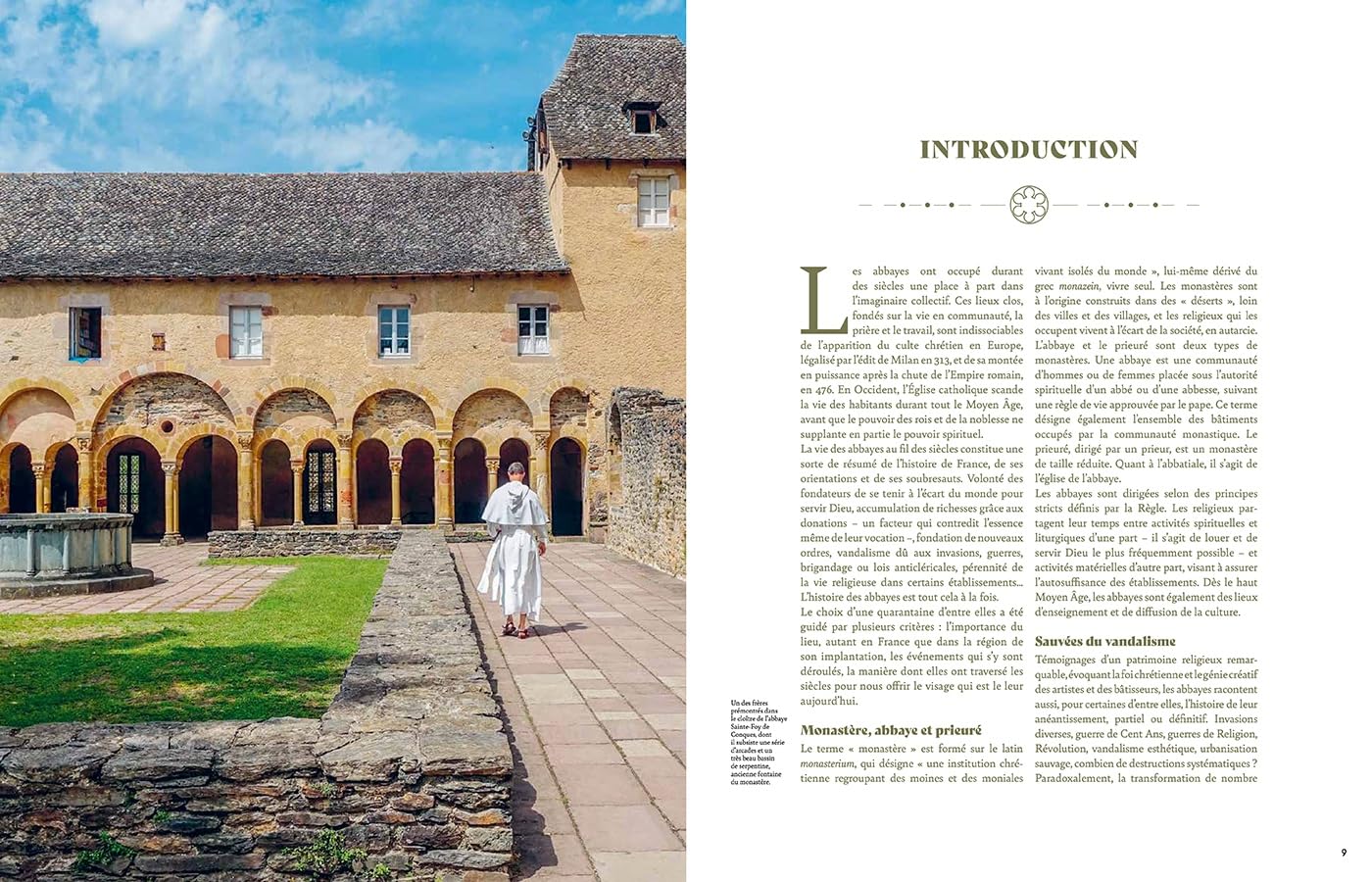 Au coeur des abbayes: Histoire et secrets des plus beaux monastères de France