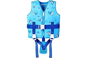 DOOHALO Light Fit Toddler 25 lbs Life Jacket for Kids and Toddlers