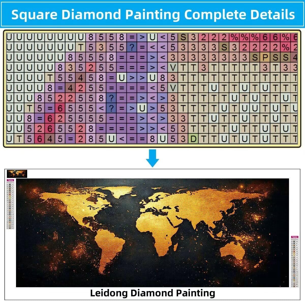 5D "zrób to sam" 8Y-8752 latarnia morska dla dzieci, zachód słońca, obraz diamentowy 50 x 125 cm, tworzenie mozaiki według liczb, zestaw do malowania krzyżykowego, obraz dla dorosłych, dekoracja domu