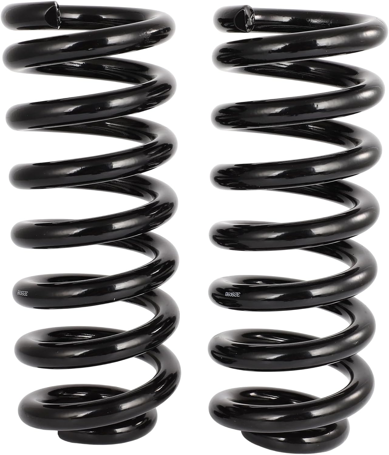 Front Coil Spring Set Fits For 1987 for GMC R1500 R2500 R2500 Suburban, 1987-1991 for GMC R1500 Suburban, 1987-1991 for GMC R3500 Suspension Replace 6454 Driver and Passenger Side