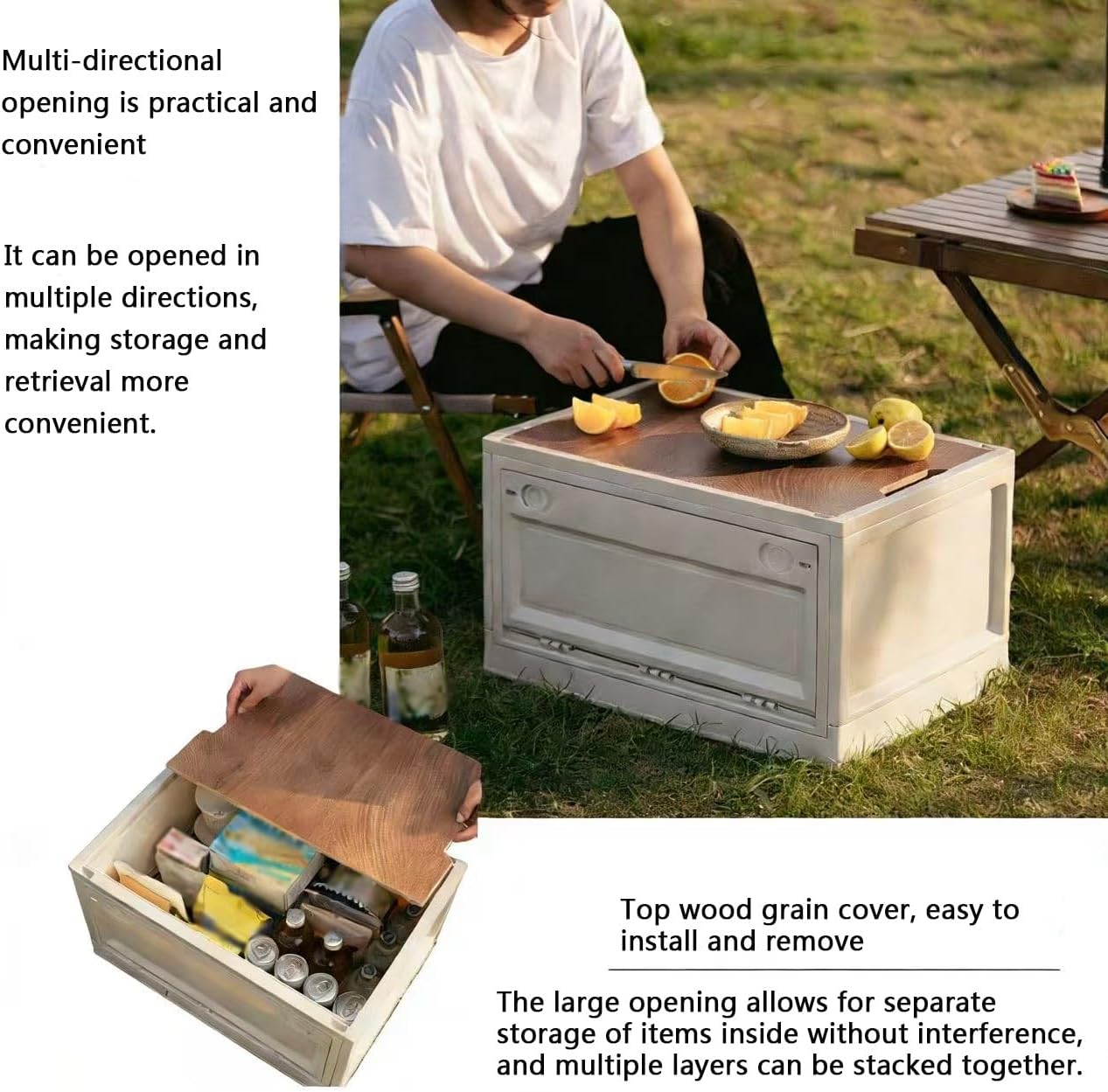 車のトランク収納ボックス適用 Mercedes Marco Polo 250d 4Matic,厚みのある屋外収納ボックス、折りたたみ