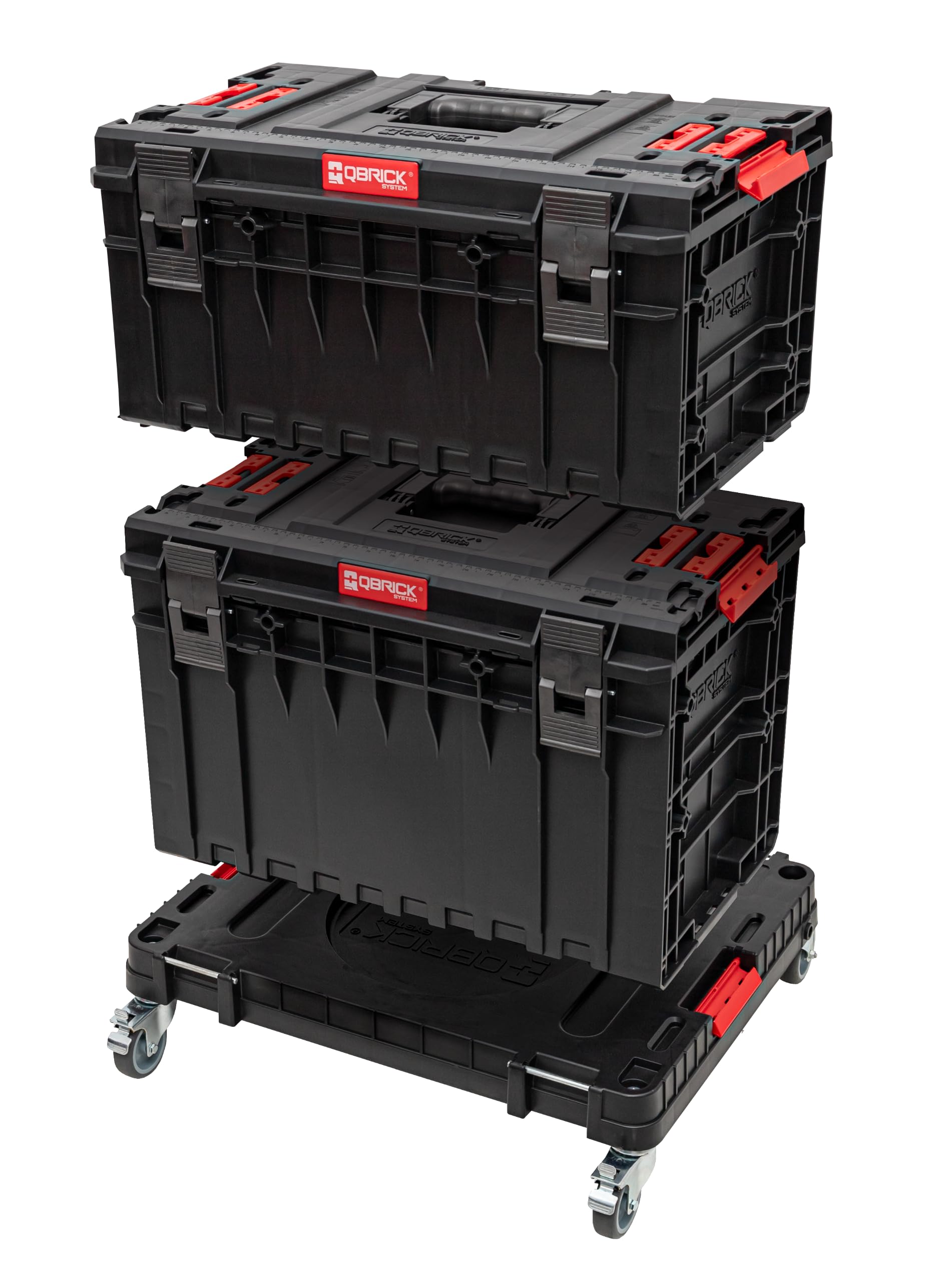 Qbrick Plateforme Mobile Atelier de Plate-Forme de Transport System One 2.0 – Compatible avec Le système One – Durable et résistant aux Signes d'usure