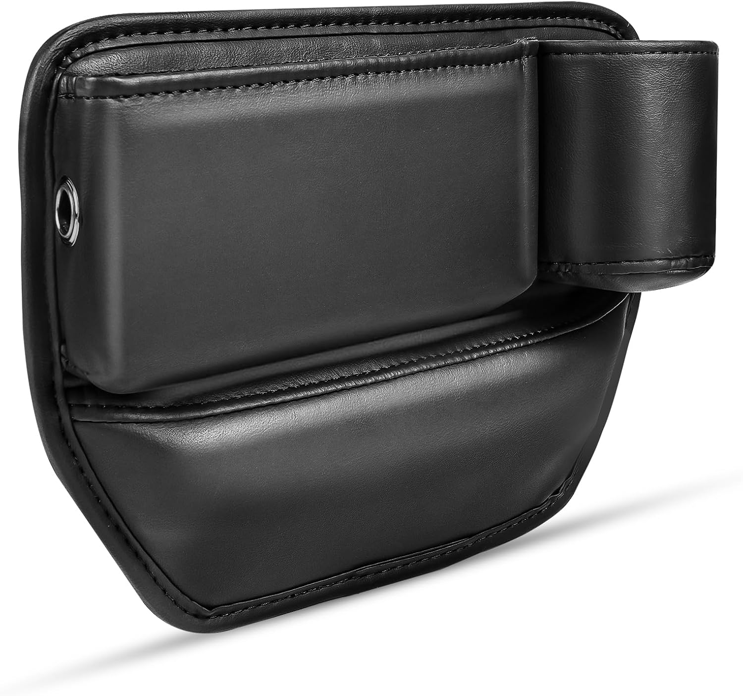 Adiwo Car Seat Gaps Filler Organizer, PU Leather Car Seat Storage Box