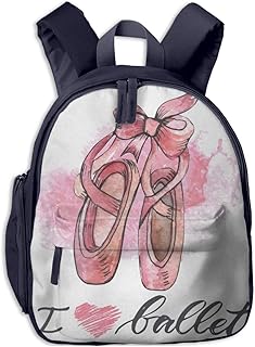Zainetti per Bambini Zaino Bambino Satchel Scuola Asilo Zaino per Bambini Carino Primario Piccolo Asilo Nido Ragazzi Ragazze 2-7 Anni Ballerina 897