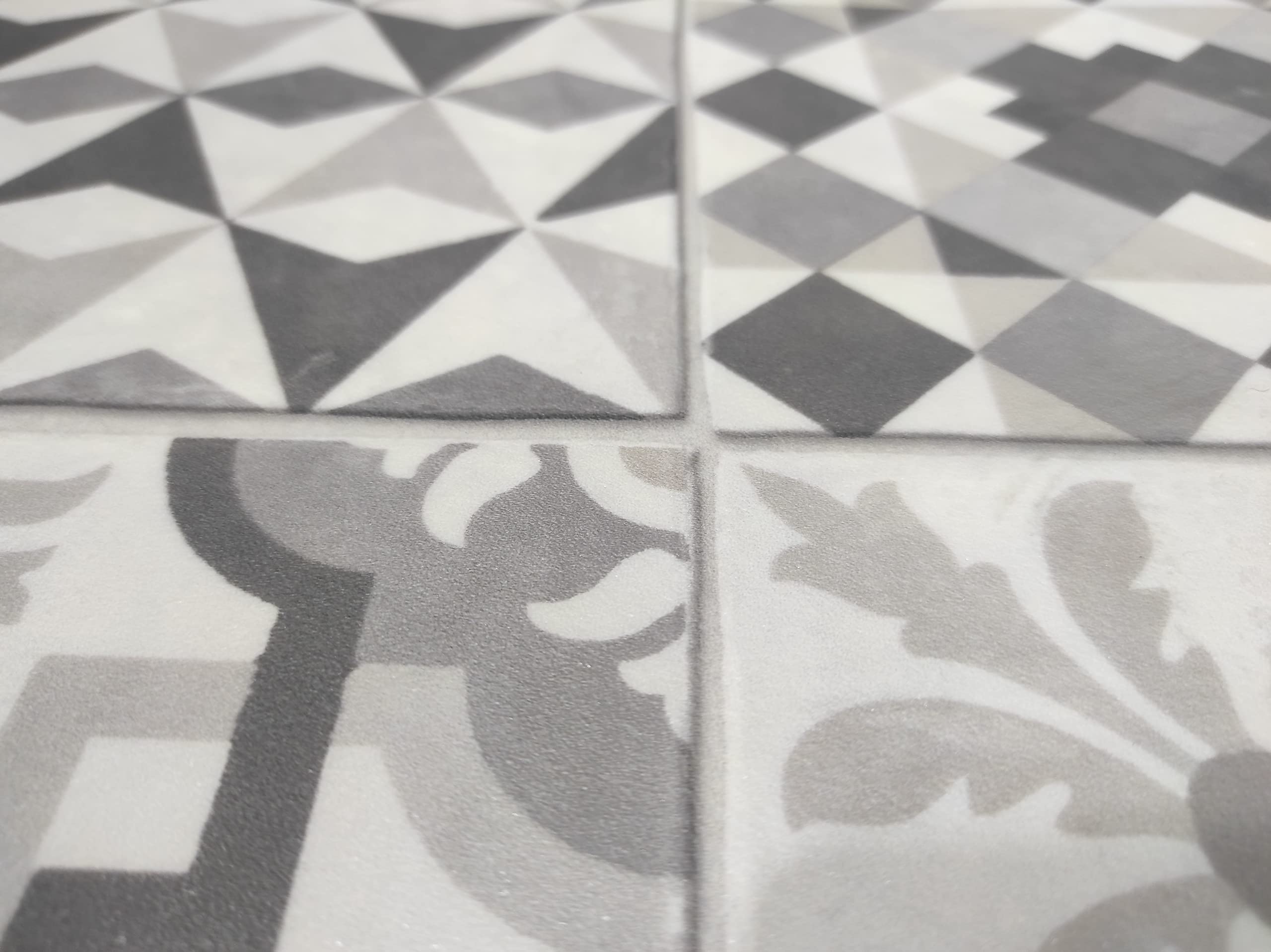 Tadi & Imperio1979 Tapis vinylique hydraulique très Long carrelage Multicolore pour Cuisine, Couloir, Toilettes, Chambre à Dos PVC antidérapant.