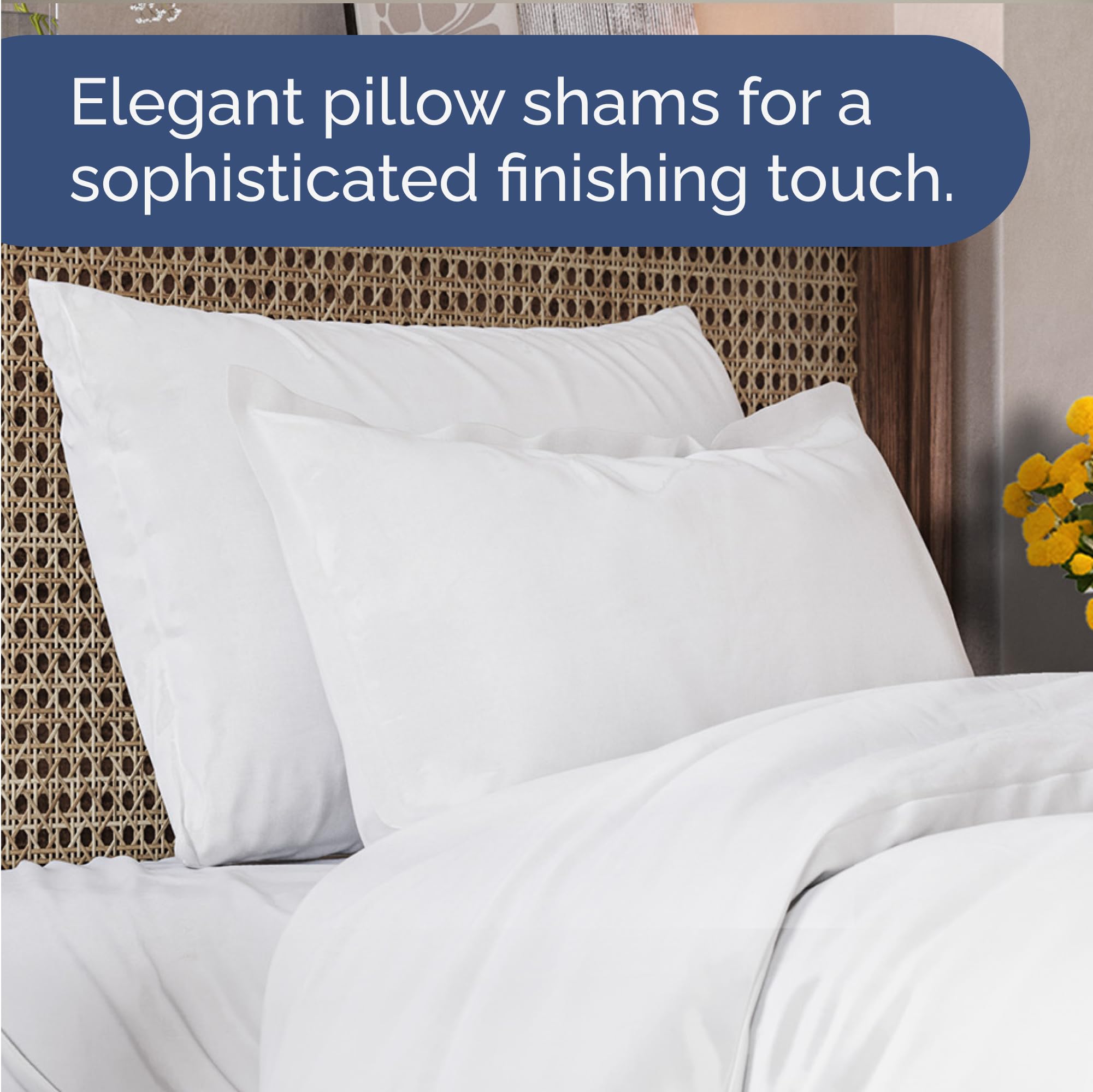 Juego de edredón King - Juego de cama de 3 piezas para todas las estaciones - 1 edredón acolchado suave con pestañas en las esquinas y 2 fundas de almohada - Cómodo, acogedor y transpirable - Relleno 7