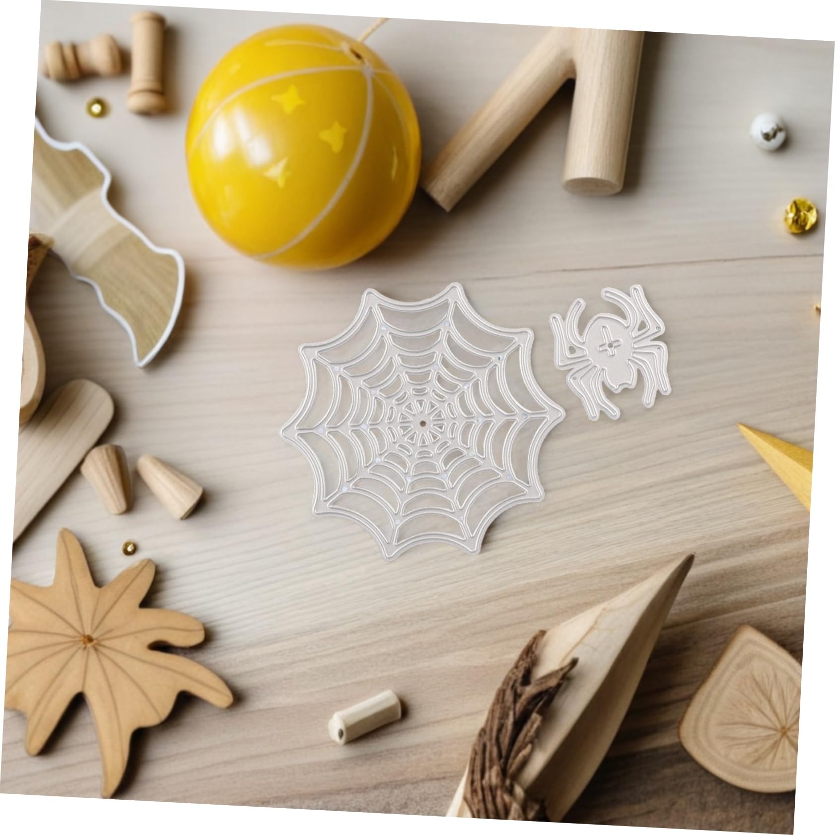 Operitacx Troqueles Metálicos de para Halloween Plantilla de Corte y Diy para Scrapbooking Adornos Decorativos para Álbumes y Marcos de Fotos