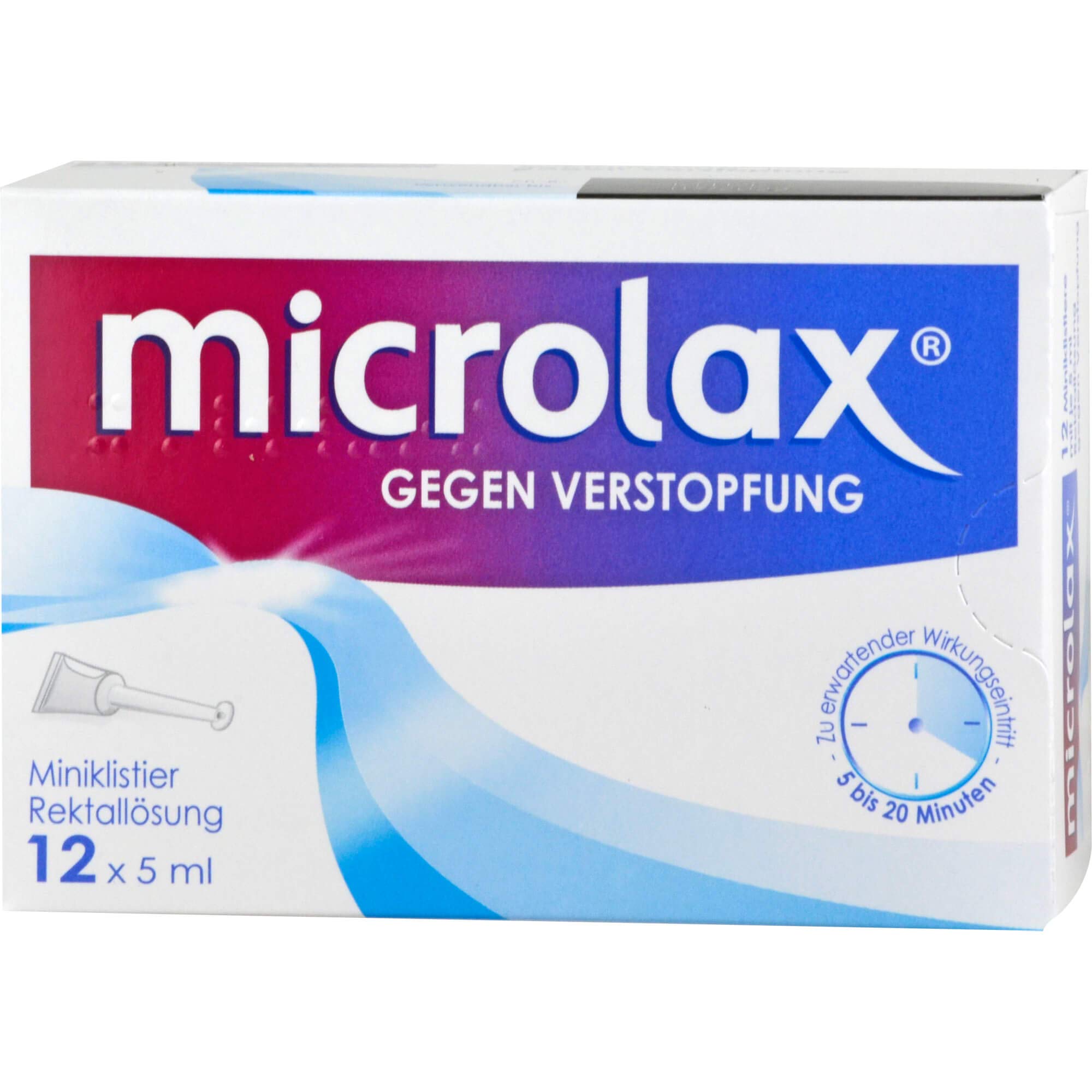 MICROLAX Soluzione rettale clistere 12X5 ml