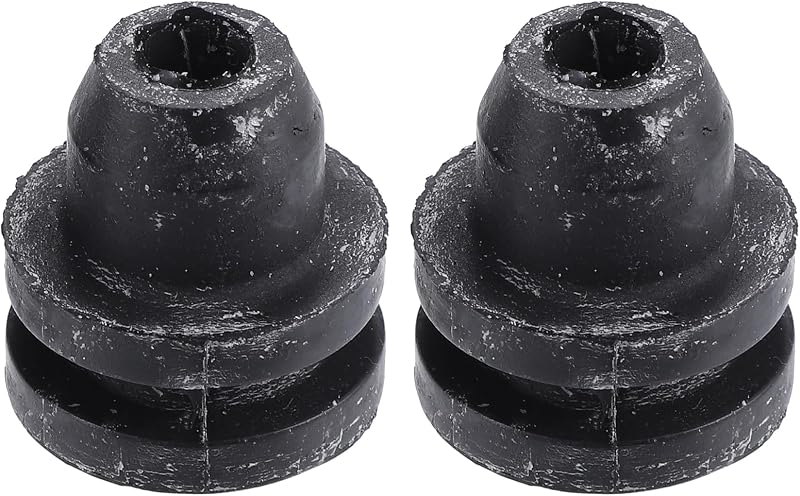 Bucha inferior de borracha do suporte do radiador uxcell 21508-4P000 para Nissan Frontier, Pathfinder, 350Z e Xterra – 2 unidades