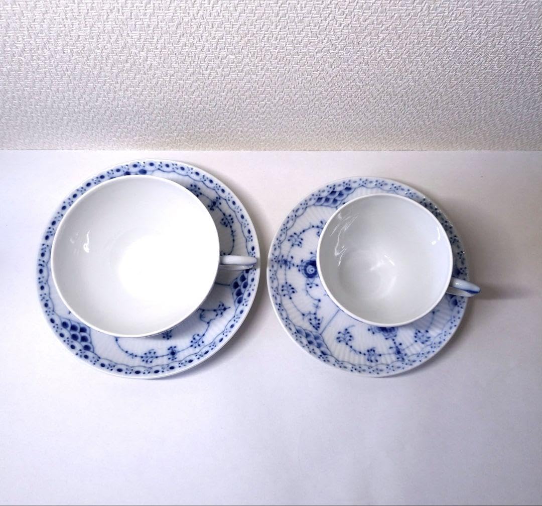 ヴィンテージ ブルーフルーテッド ティC&S 【公式通販】