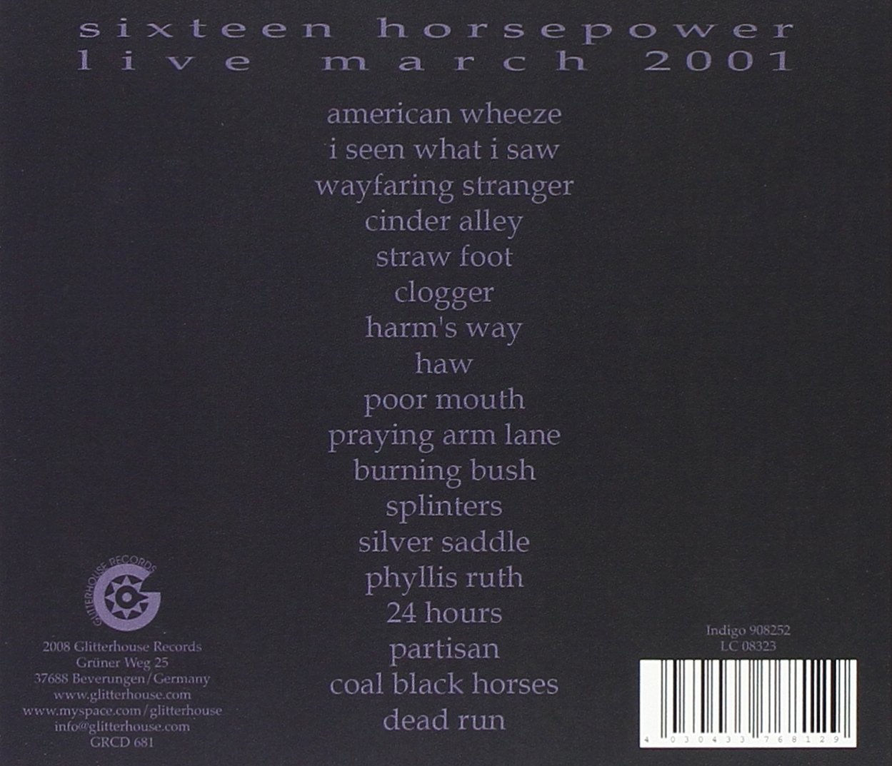 Live March 2001