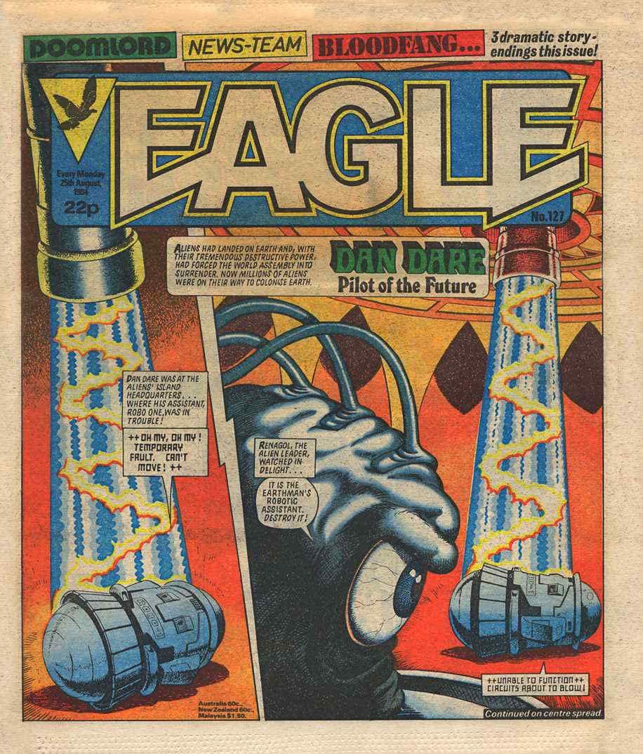 Eagle (2nd Series) #127 FN ; IPC comic book | Dan Dare