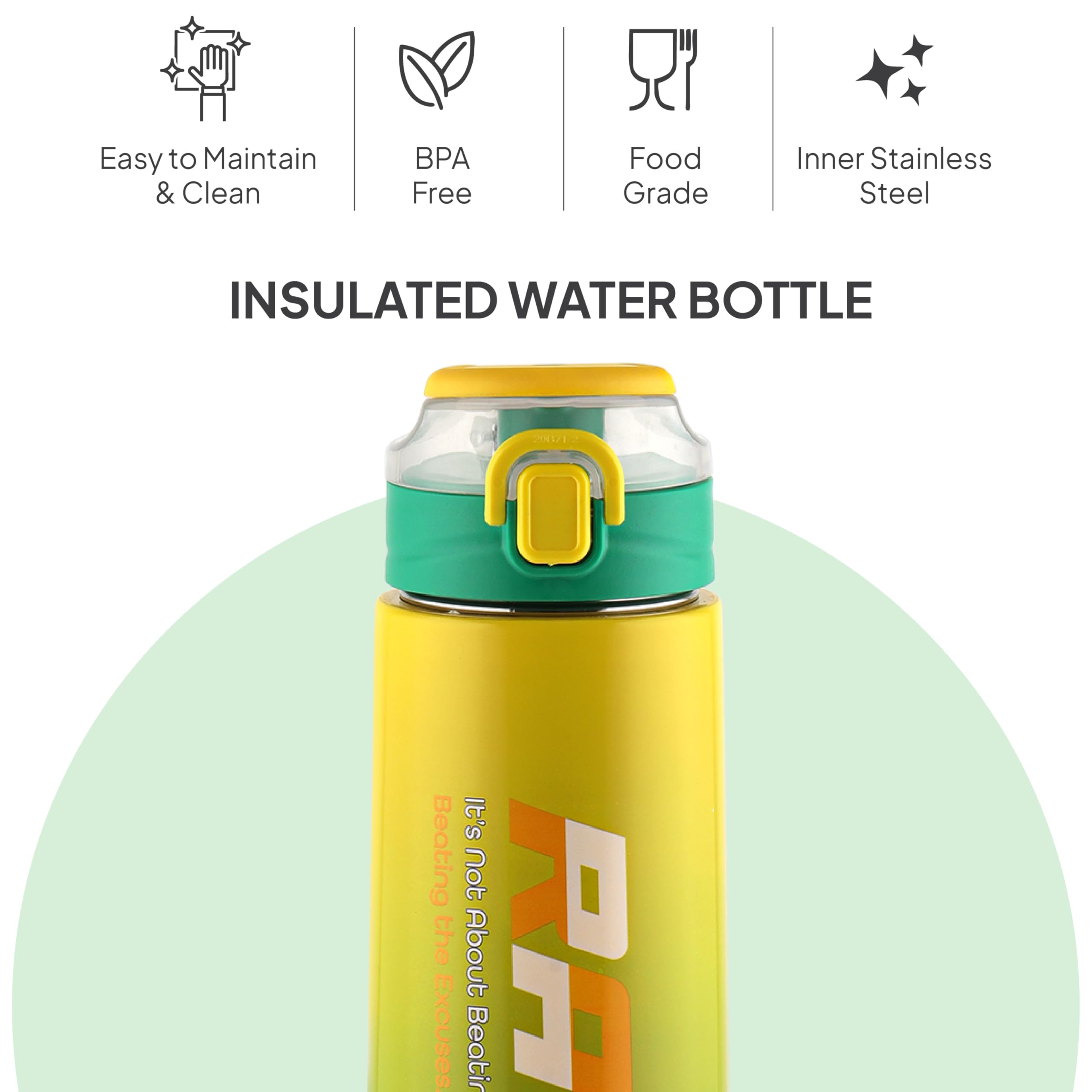 Cello Puro Steel-X Water Bottle - 900ml Insulated -2