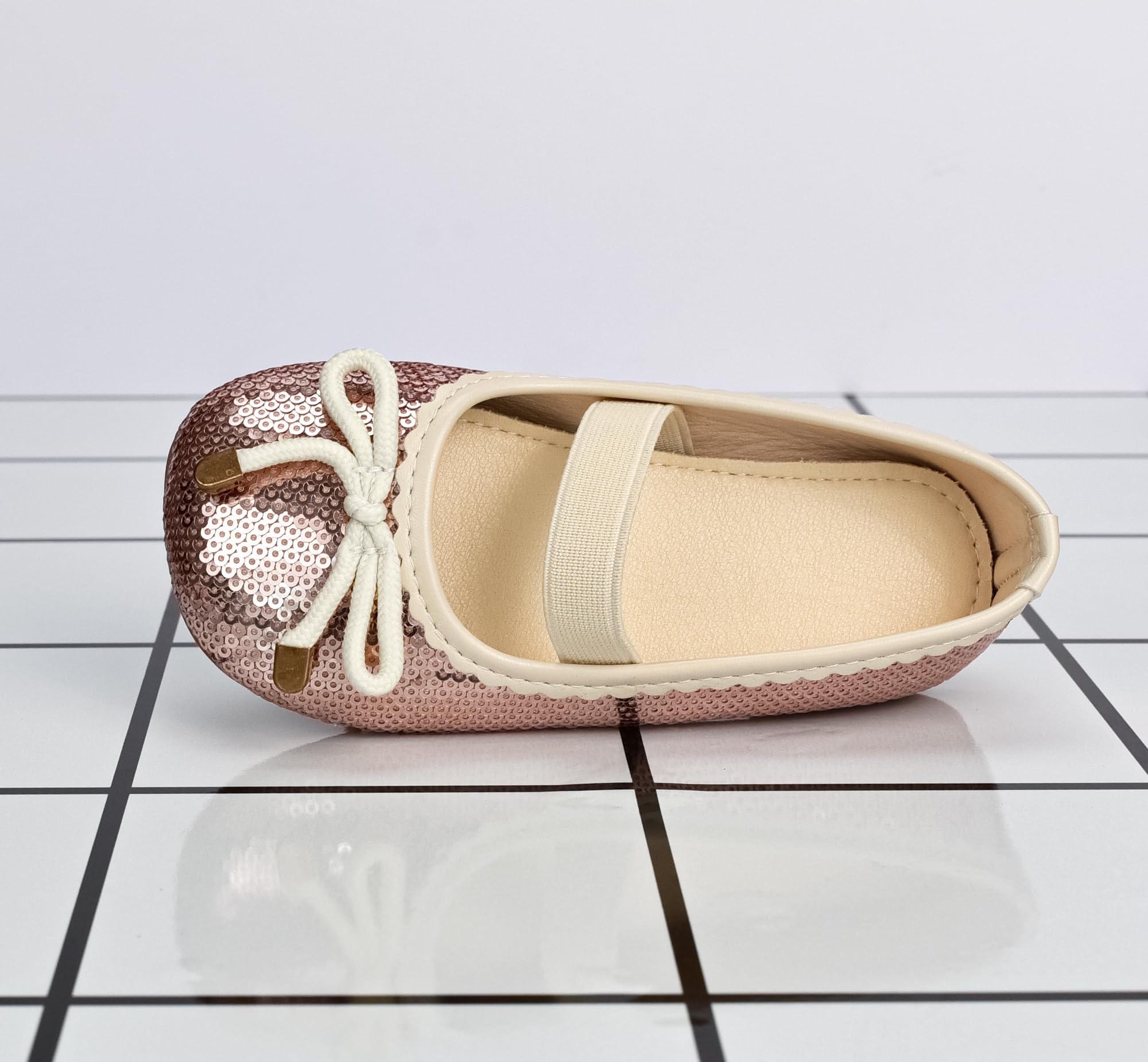 Chaussures Mary Jane Paillettes Princesse Filles Ballerines Scintillantes Anniversaire