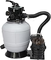 VINGLI 1/2HP Sand Pool Filter Pump 12in Tank 2642GPH 24H Timer for Above Ground Inground Pools