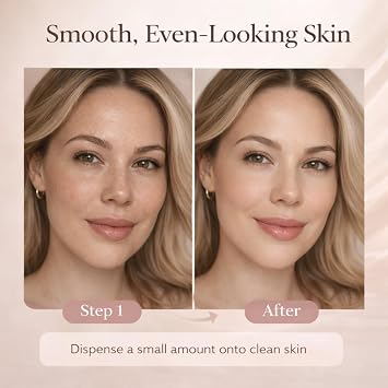 Colour Changing Foundation for Mature Skin - Lightweight Liquid Makeup, Colour Match Foundation for Medium Skin Tone, Gentle Natural Finish, Travel Size 30ml Daily Face Base (Natural)