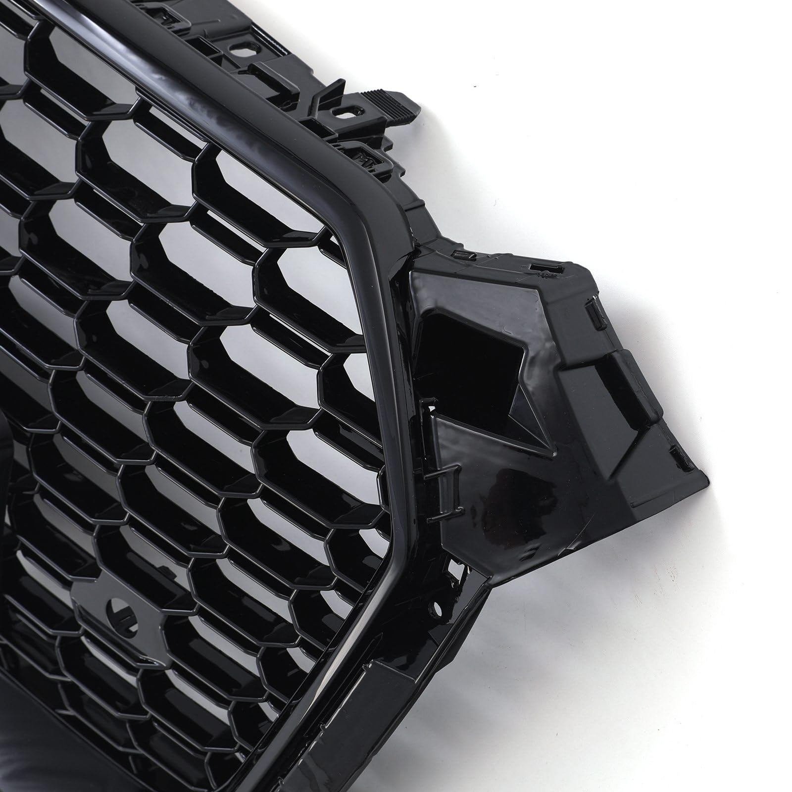 Griglia nera stile RS5 cromata accessori griglia per Audi A5 B9 F5 2017-20