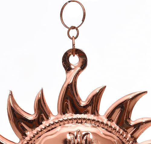 Miniatura 4 de Copper Surya Bhagwan  Estatua decorativa de Lord Sun Idol Suraj Murti para colgar en la pared, decoración de habitación, mejor para inauguración de