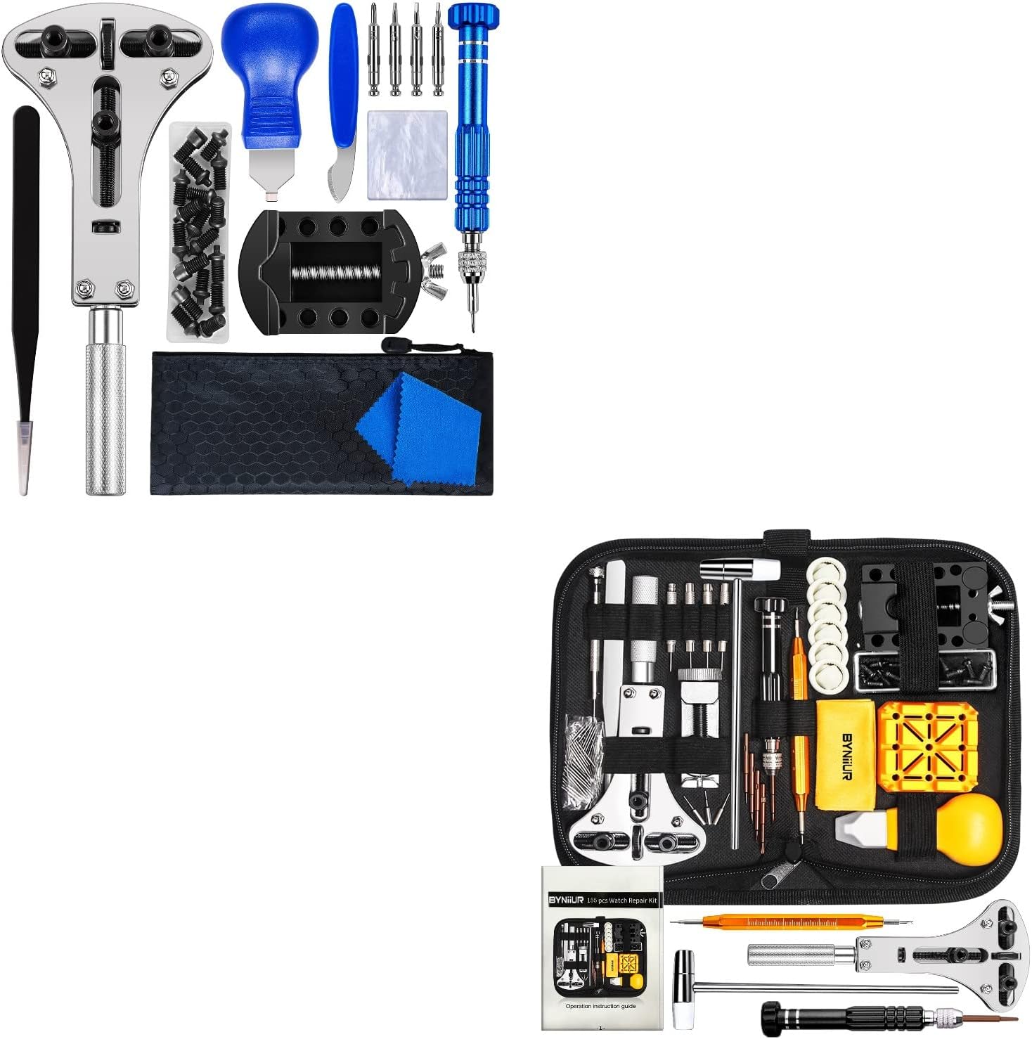 BYNIIUR Watch Repair Kit Watch Repair Tools & Kits Watch