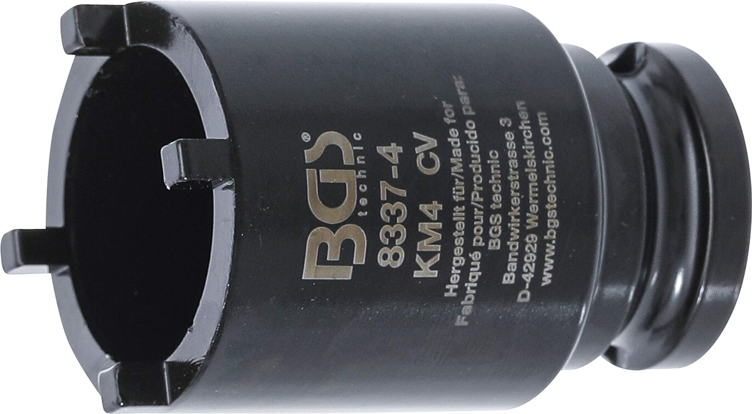 BGS 8337-4 | Groove Nut Socket | external tooth | KM4