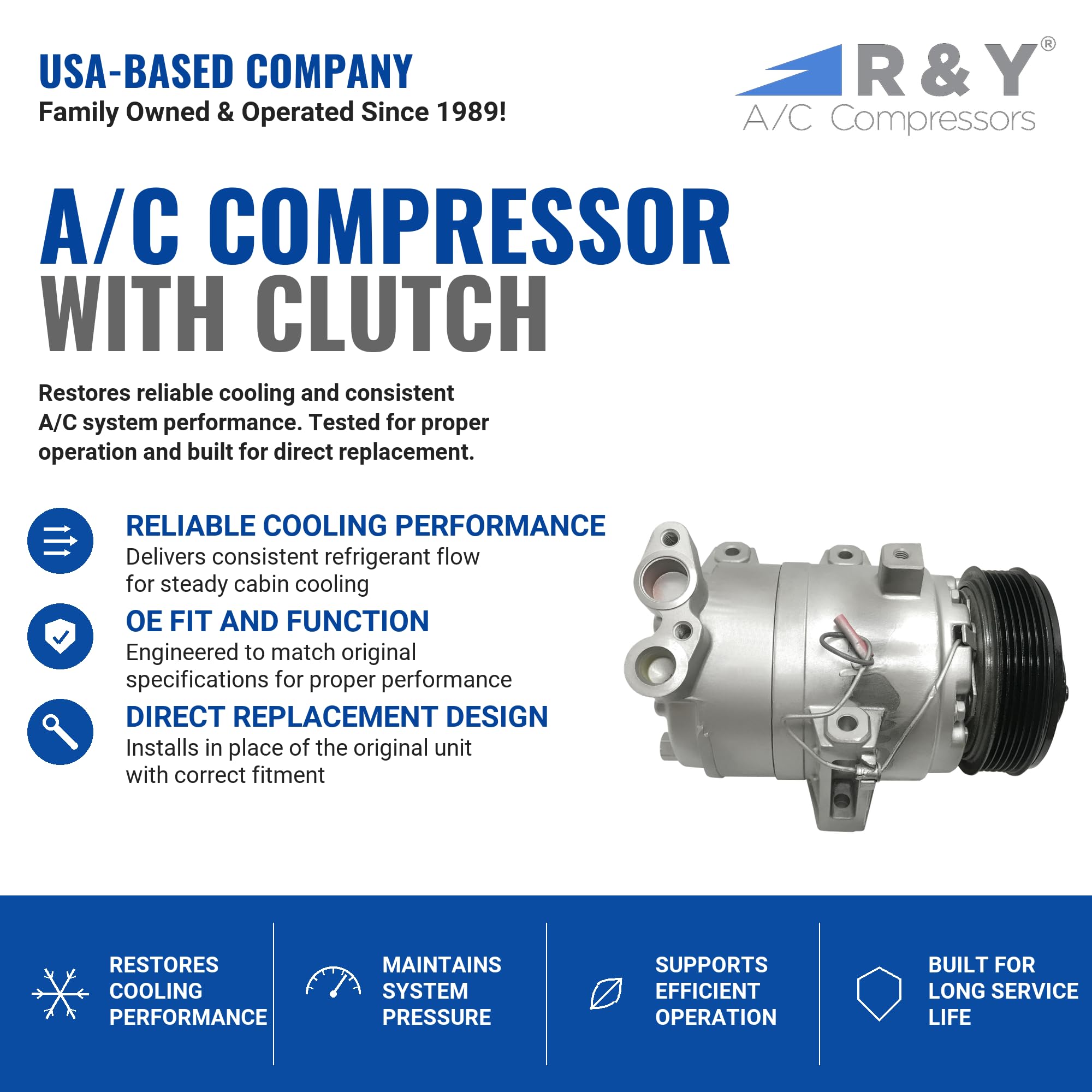Amazon.com: RYC Automotive Air Conditioning Compressor and A/C