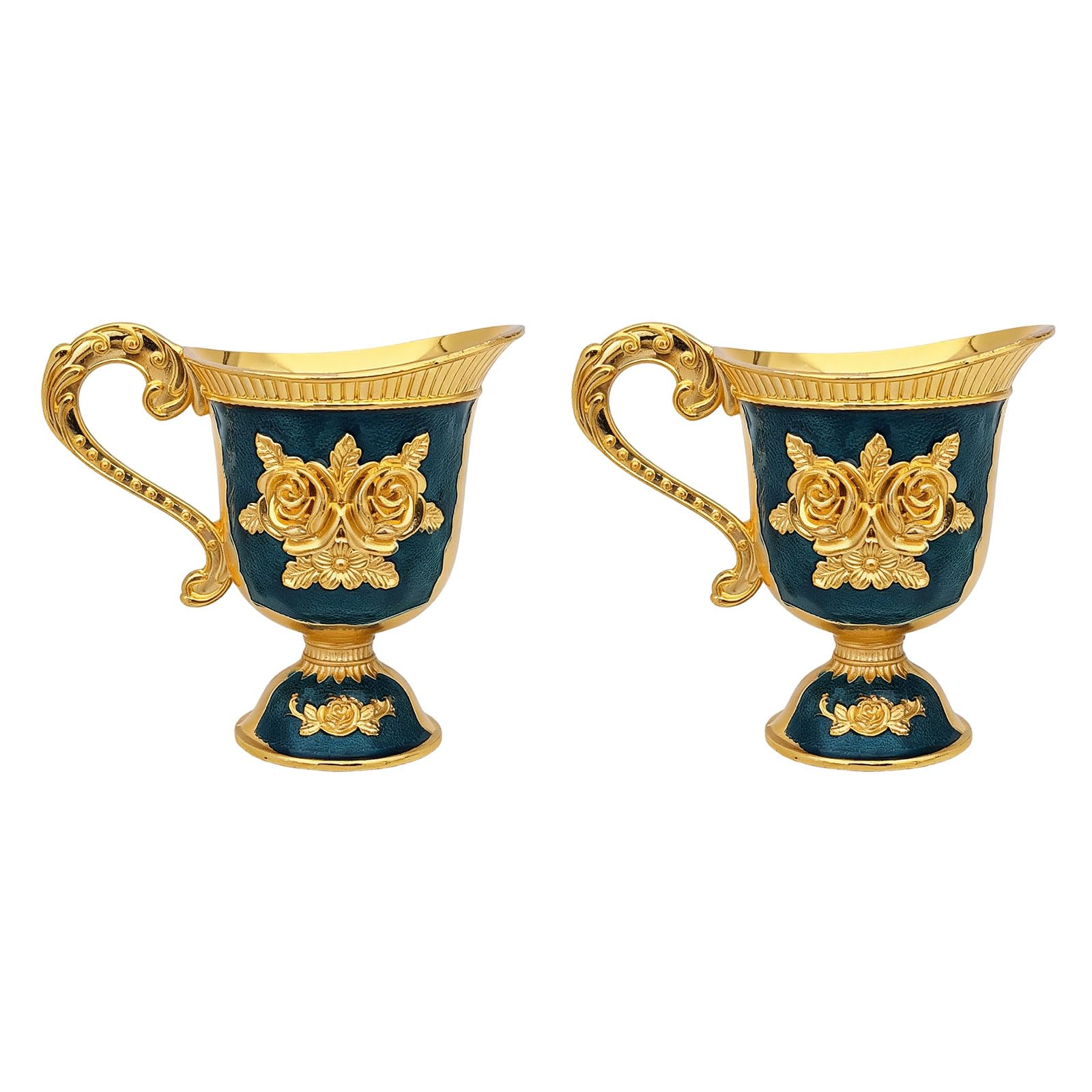 Tsophreniq Luxury Metal Goblet Featuring Ornate Designs Suitable for Weddings and Dining Historic Drinking Cup