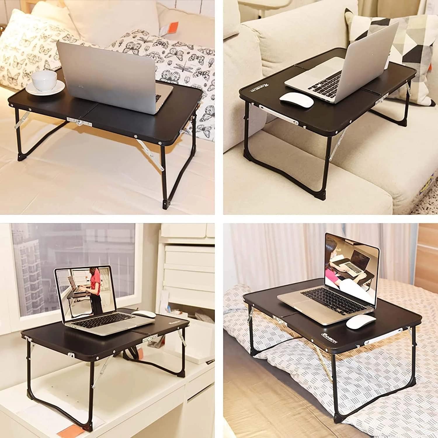 Aluminum Desktop Tablet Stand Dual Axis Design Height/Angle Adjustable Smartphone Holder Tablets Drawing Stand (D) image 2