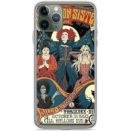 Phone Case Sanderson Sisters Hocus Pocus Halloween Fall Compatible with iPhone 6 6s 7 8 X Xs Xr 11 12 Pro Max Mini Se 2020 Scratch Accessories Shock